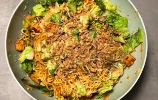 Leckerer Asia-Salat als Alternative zum Wok